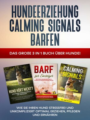 cover image of Hundeerziehung | Calming Signals | Barfen